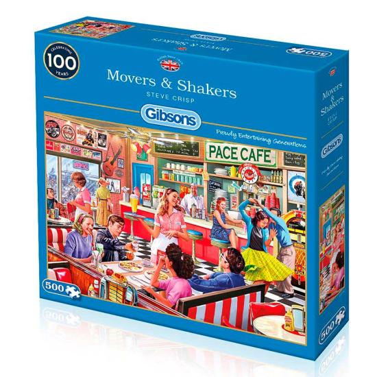 Puzzle Gibsons Dance and Shakes 500 peças