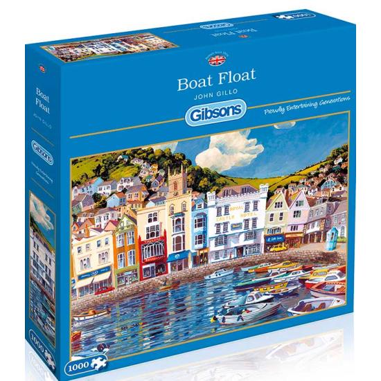 Barcos flutuantes Puzzle Gibsons de 1.000 peças