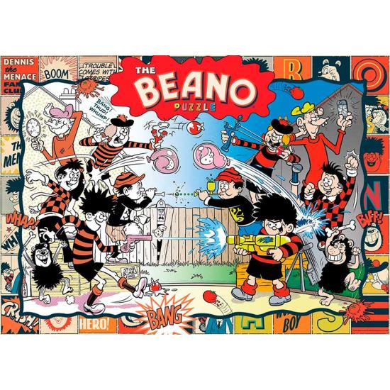 Gibsons Beano, passado e futuro Puzzle de 1000 peças