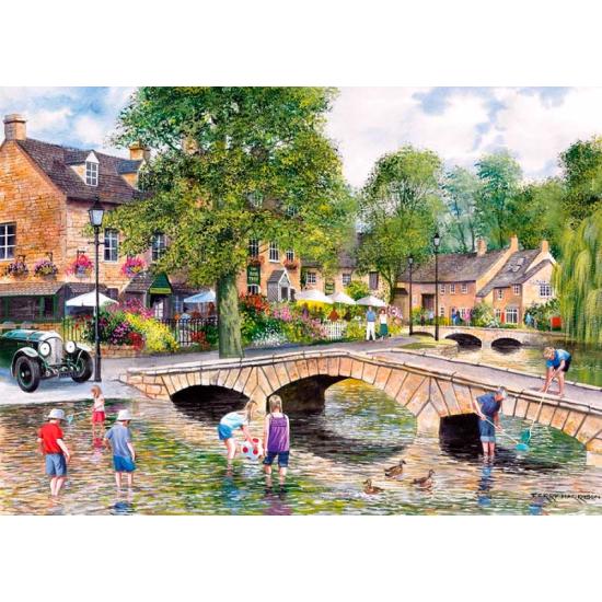 Puzzle Gibsons Bourton On The Water 1000 Peças