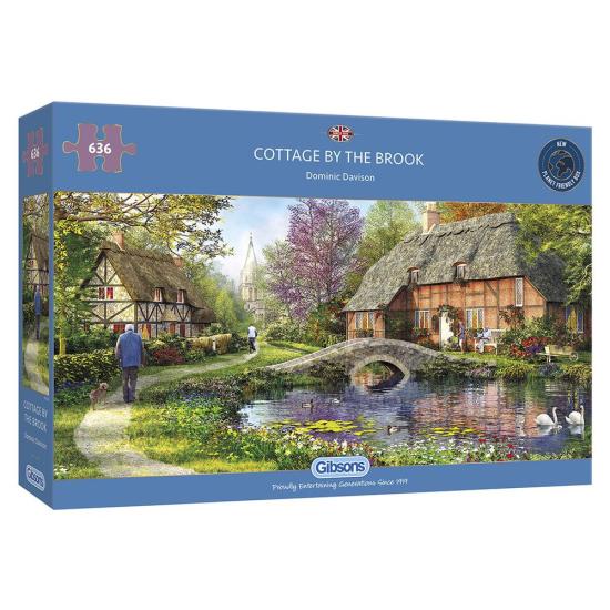 Gibsons Cottage by the Creek 636 peças Puzzle Gibsons Cottage by the Creek 636 peças Puzzle