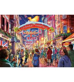Gibsons Carnaby Street no Natal 500 peças Puzzle