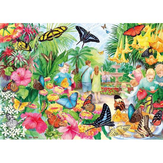 Puzzle Gibsons Butterfly House 1000 peças