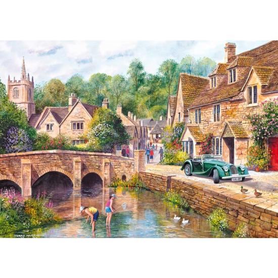 Puzzle Gibsons Castle Combe 1000 peças