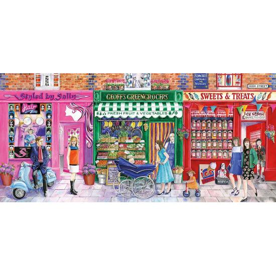 Puzzle Gibsons Colmeias, Feijões e Chocolates de 636 Peças