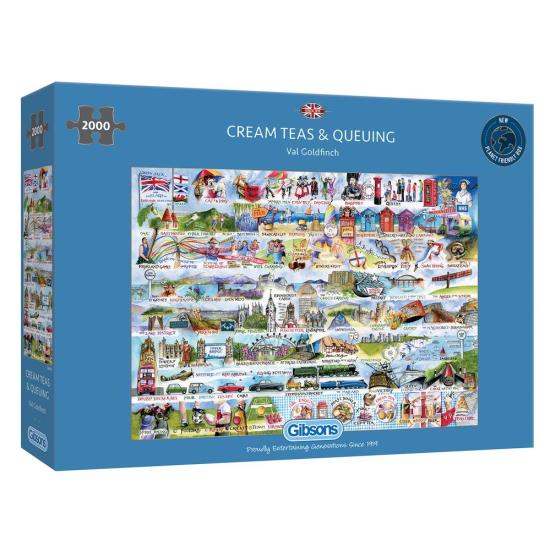 Puzzle Gibsons English Things 2000 peças