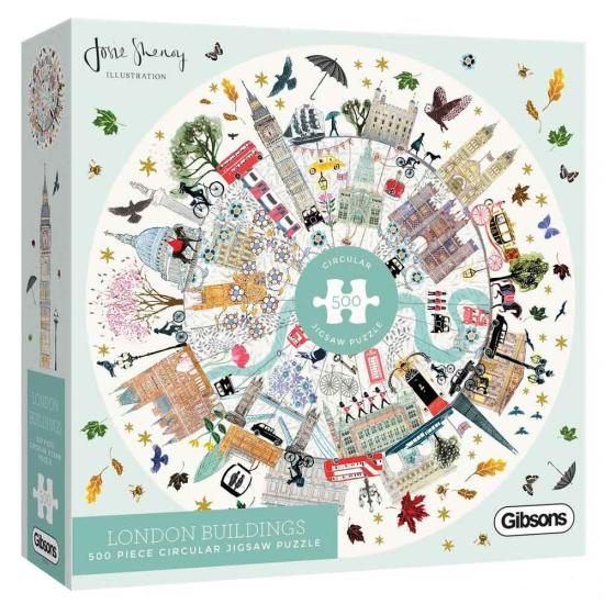 Puzzle Gibsons London Buildings 500 peças