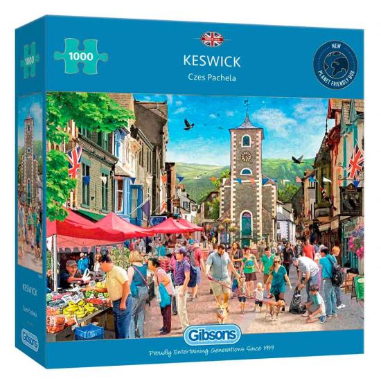 Puzzle Gibsons Keswick Market 1000 peças