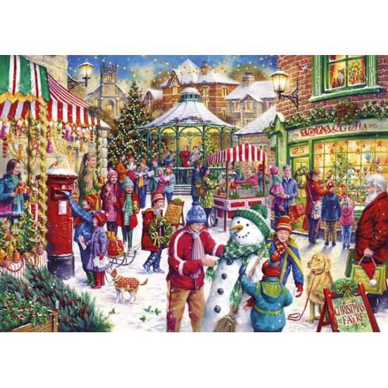 Puzzle Gibsons Christmas Secret Santa 1000 PC