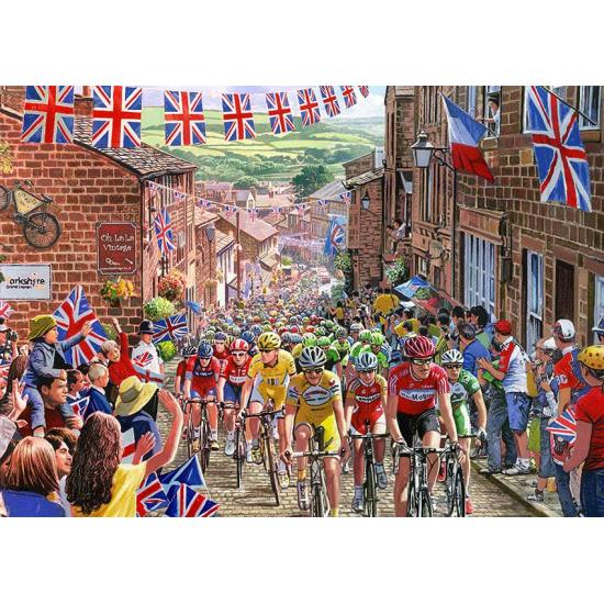 Puzzle Gibsons Tour de Yorkshire 1000 peças