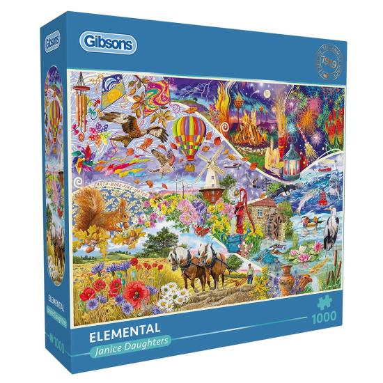 Puzzle Gibsons Elementar 1000 peças