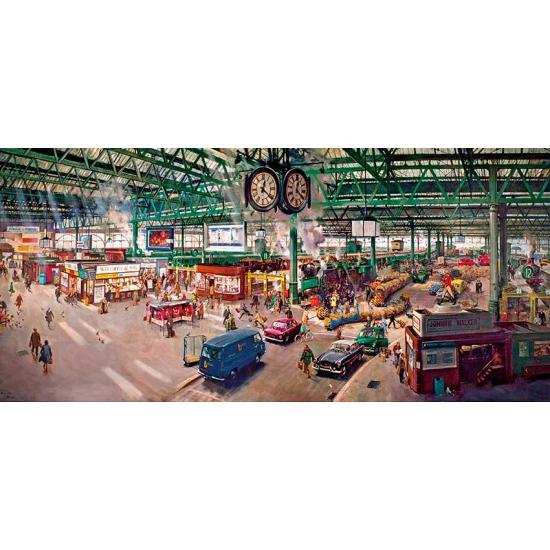 Puzzle Gibsons na moldura do relógio 636 peças