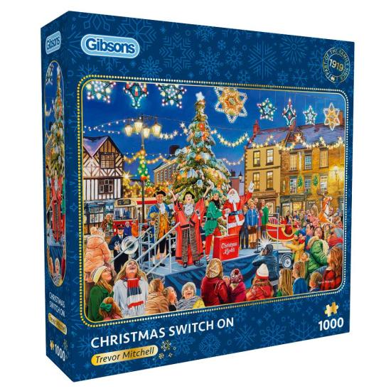 Puzzle Gibsons Iluminação De Natal 1000 peças