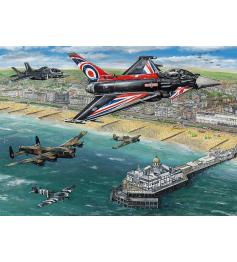 Puzzle Gibsons Show Aéreo Sobre Eastbourne 1000 peças