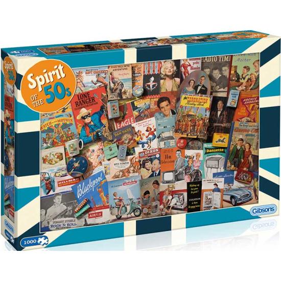 Gibson Spirit of the 50's 1000 Piece Puzzle