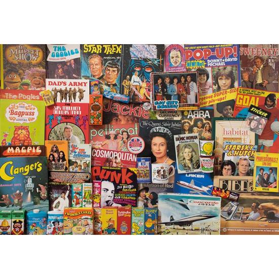 Gibsons Spirit of the 70's 1000 Piece Puzzle