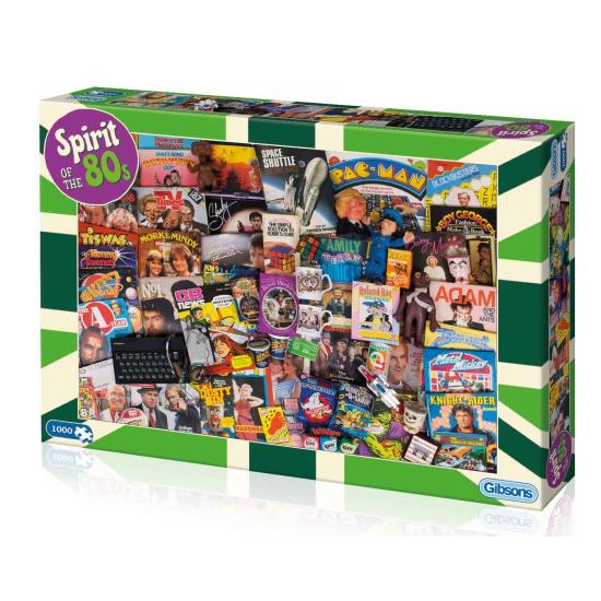 Gibsons Spirit of the 80's 1000 Piece Puzzle