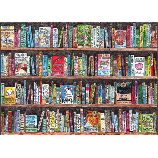 Prateleiras Gibsons de jogos de palavras 1000 peças quebra-cabe?