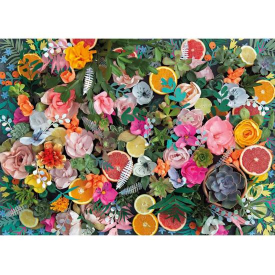 Puzzle de flores de papel de 1000 peças Gibsons