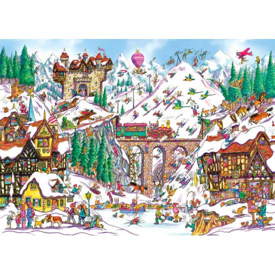 Puzzle Gibsons Off Track de 1.000 peças