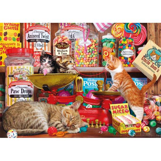 Puzzle Gibsons Gatinhos e Ratos de Açúcar 1000 Peças