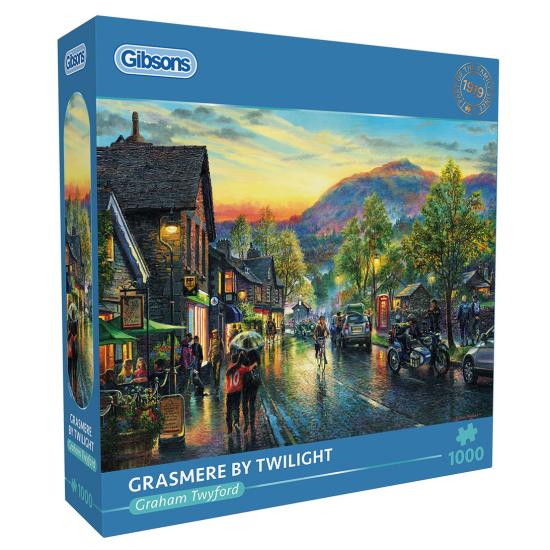 Puzzle Gibsons Grasmere Ao Crepúsculo 1000 peças