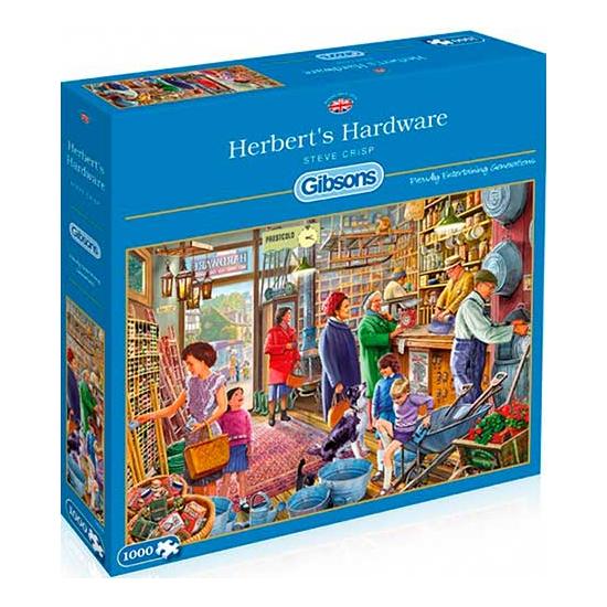 Puzzle de hardware de 1000 peças de Gibsons Herbert Puzzle de hardware de 1000 peças de Gibsons Herbert