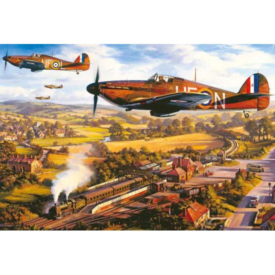 Puzzle Gibsons Hurricanes of Tangmere 500 peças
