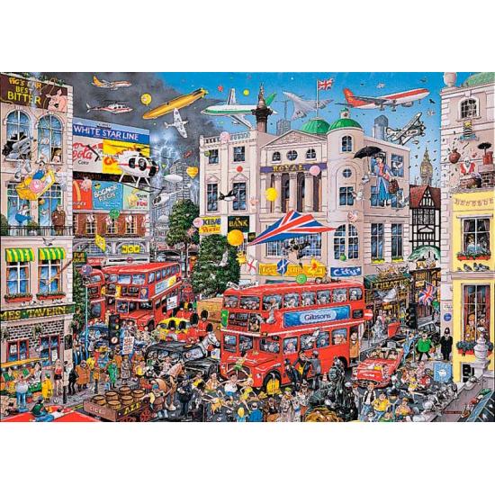 Puzzle Gibsons I Love London 1000 peças