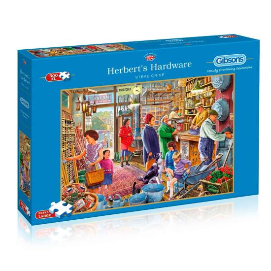 Puzzle Gibsons Herbert's Hardware 500 Peças XXL