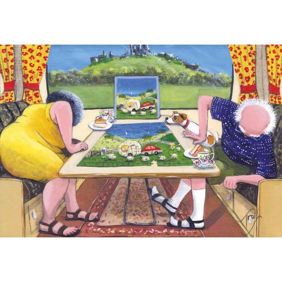 Gibsons, a peça que faltava, Puzzle de 500 peças