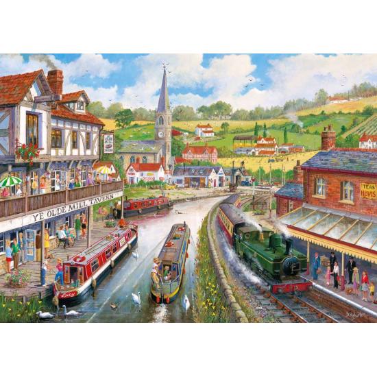 Puzzle Gibsons The Ye Olde Mill Tavern 1000 peças