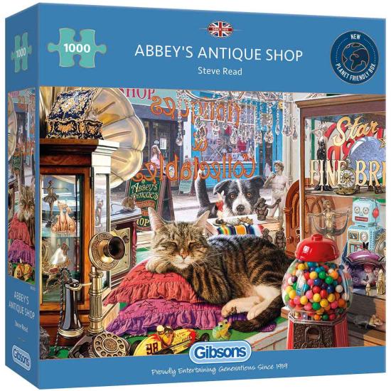 Gibsons The Abbey Antique Shop 1000 peças Puzzle