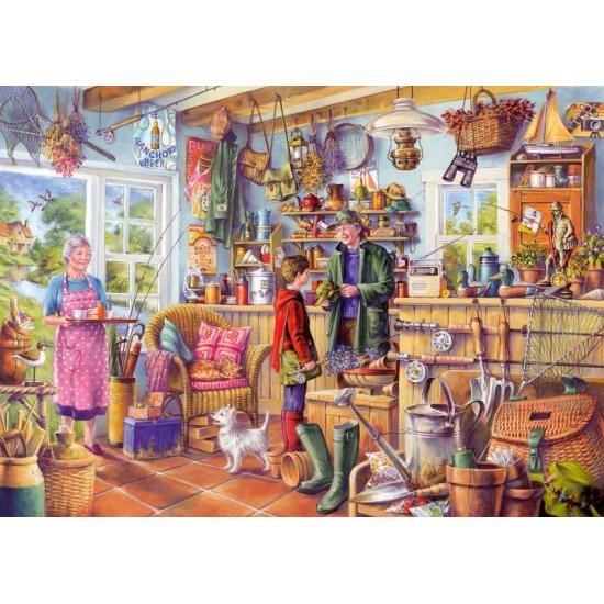 Puzzle Gibsons The Fishing Store 1000 Peças
