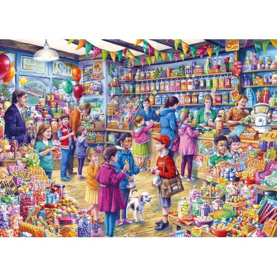 Puzzle Gibsons The Old Candy Store 1000 Pc