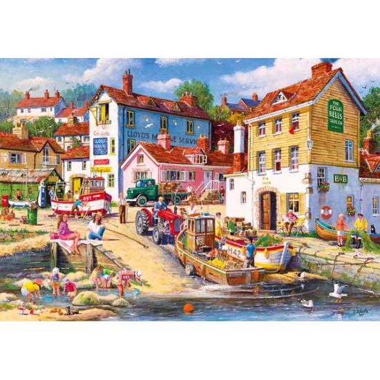 Puzzle Gibsons Os Quatro Sinos 2000 Peças Puzzle Gibsons Os Quatro Sinos 2000 Peças