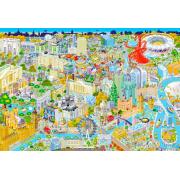 Puzzle Gibsons London From Above 500 peças
