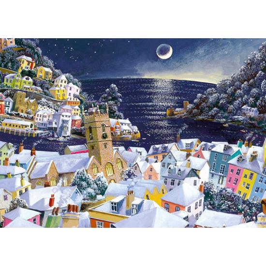 Puzzle Gibsons Christmas Moon 1000 Peças Puzzle Gibsons Christmas Moon 1000 Peças