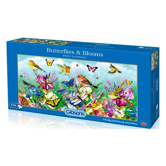 Puzzle Gibsons Borboletas e Flores 636 Peças