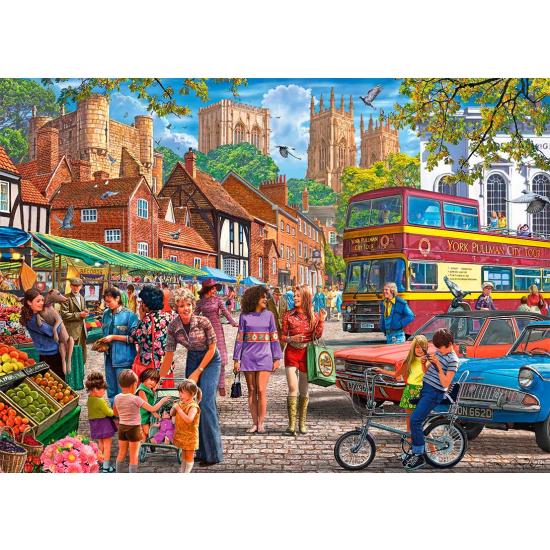 Puzzle Gibsons Mercado De York 1000 peças