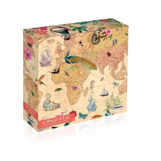 Puzzle Gibsons World of Life 1000 peças