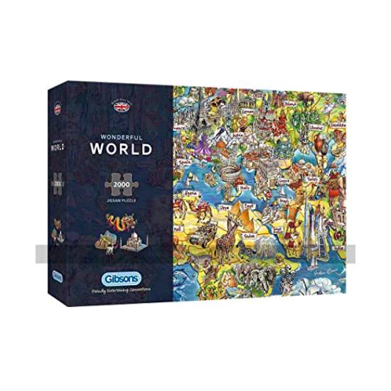 Puzzle Gibsons Wonderland 2000 peças