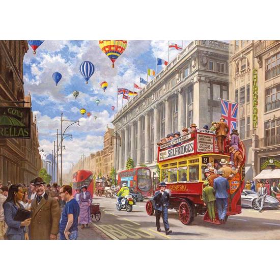 Gibsons Oxford Street Puzzle, então e agora 1000 peças