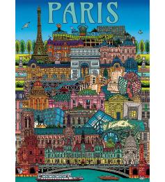 Puzzle Gibsons Paisagem Urbana De Paris 500 peças