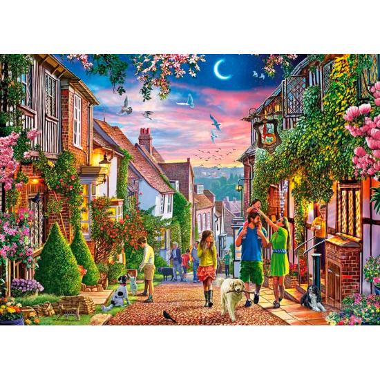 Puzzle Gibsons Andando pela Rua da Sereia XXL 500 Pzs