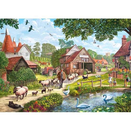 Gibsons passo pelo campo Puzzle 1000 peças Gibsons passo pelo campo Puzzle 1000 peças