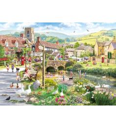 Puzzle Gibsons Patos Na Ponte 1000 peças