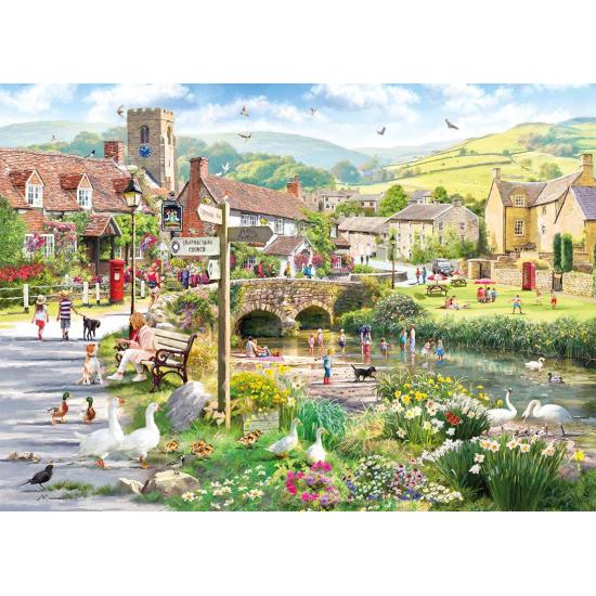 Puzzle Gibsons Patos Na Ponte 1000 peças