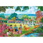 Gibsons Petanca by the Stream 500 Piece Puzzle