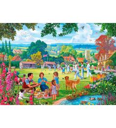 Gibsons Petanca by the Stream 500 Piece Puzzle